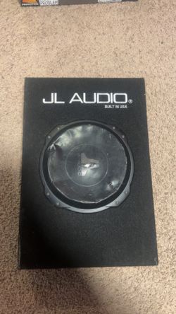 JL audio subwoofer