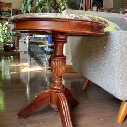 Marble Top Side Table
