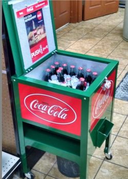 Coca-Cola cooler for sale !!!!!!