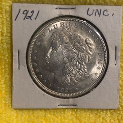 1921-P $1 Morgan Dollar Philadelphia 90% Silver US Coin