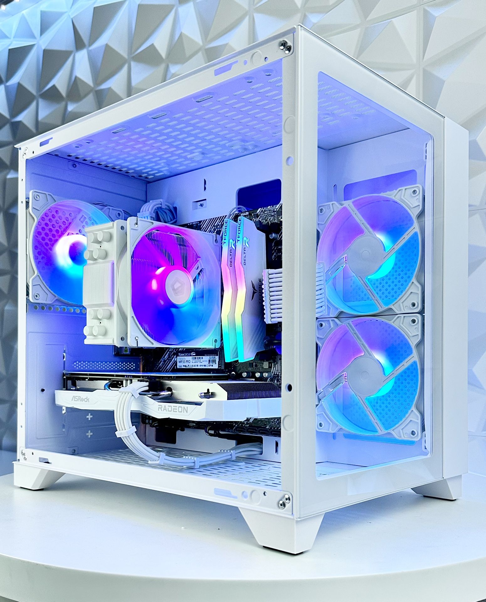 *Payment Plans Available* AMD RX 6600 Ryzen 5 5500 32GB RAM 512GB SSD DDR4 RGB Gaming PC