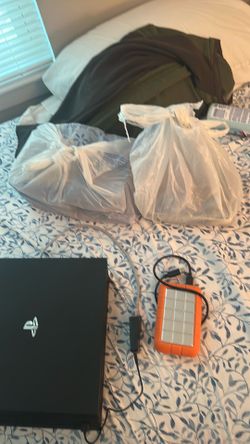 PS4 pro with games