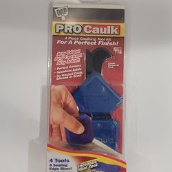 Pro Caulk Complete Caulking Kit (As Seen On TV) 4 Pieces Set, Caulk Removal Tool