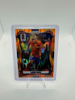 ⚽🔥 2026 Panini Prizm FIFA World Cup Lamine Yamal #70 Orange Flash /315