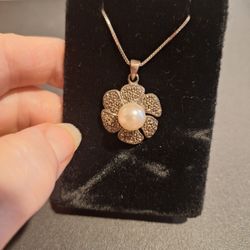 Sterling silver necklace