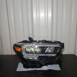 2020 2021 2022 2023 Toyota Tacoma Full LED Headlight Right Side Rh Nice Side Used