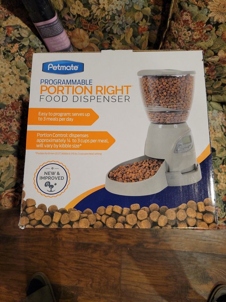 Portion right top food dispenser