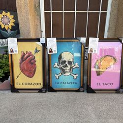 Loteria Framed Art