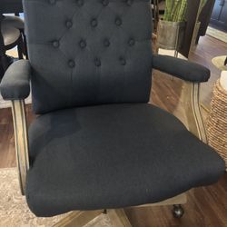 Executive Desk Chair-Blue