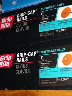 Grip Rite 1" roofing nails
