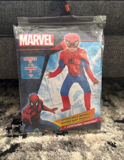 Marvel Spider-Man Muscle Toddler Costume Size 2
