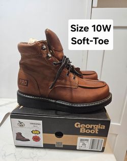 Georgia Boot GB003PRO Men's Work Boots Size 10W