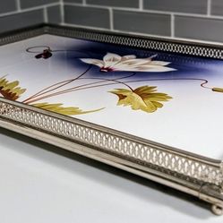 Victorian Porcelain Dresser Tray