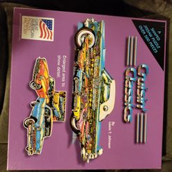 Cruisin' Classics Classic Car Puzzle 