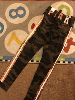 Vspink medium bling camo highwaist cottonleggings!