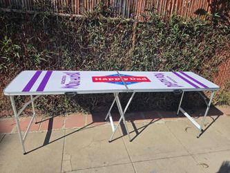 8 ft beer pong table (foldable)