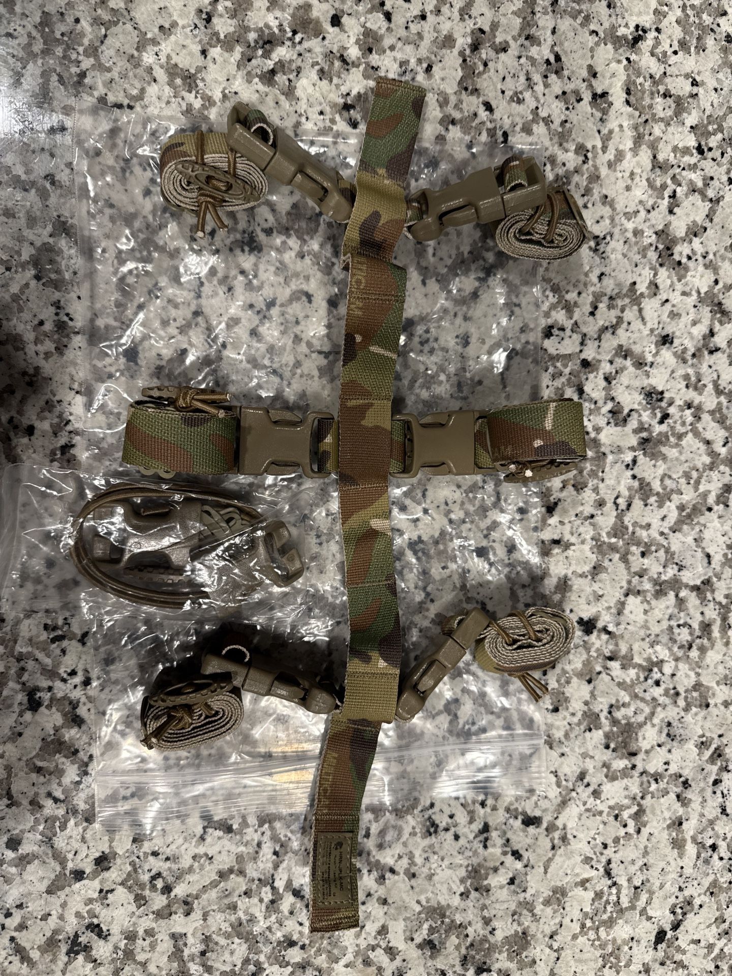 TYR Tactical Huron Lacing Kit – Multicam (HRN-JPLK-MC)