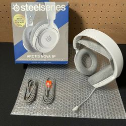 New SteelSeries Arctis Nova 1 Multi-System Gaming Headset — Hi-Fi Drivers — 360° Spatial Audio — Comfort Design — Durable — Ultra Lightweight — Noise-