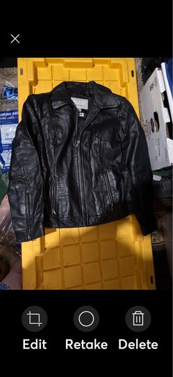 Women’s size small Wilson’s leather jacket insulate lined , black