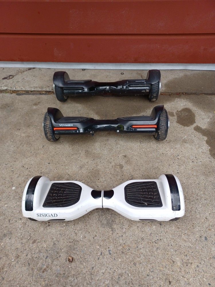 3 Hover Boards, No Chargers