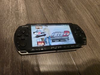 Playstation Psp 3000 Black Mod--ded Video Game Console