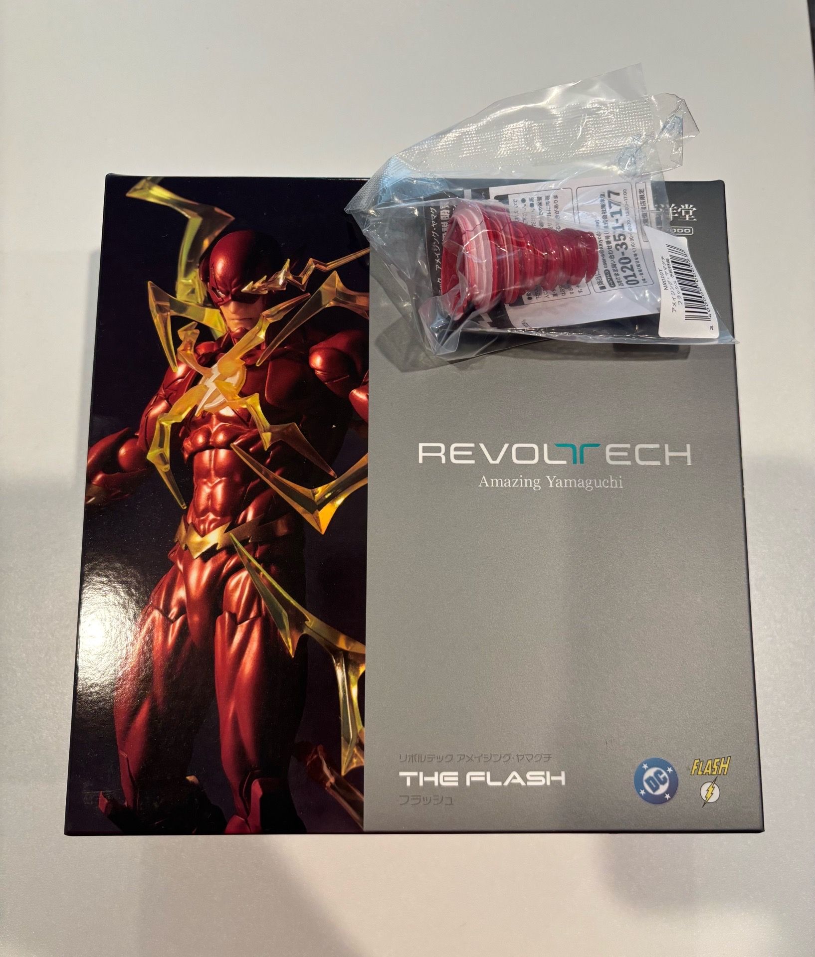 Revoltech Amazing Yamaguchi Flash With Bonus Part New