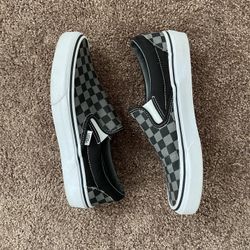Vans Checkerboard slip-on Black/Pewter Checker