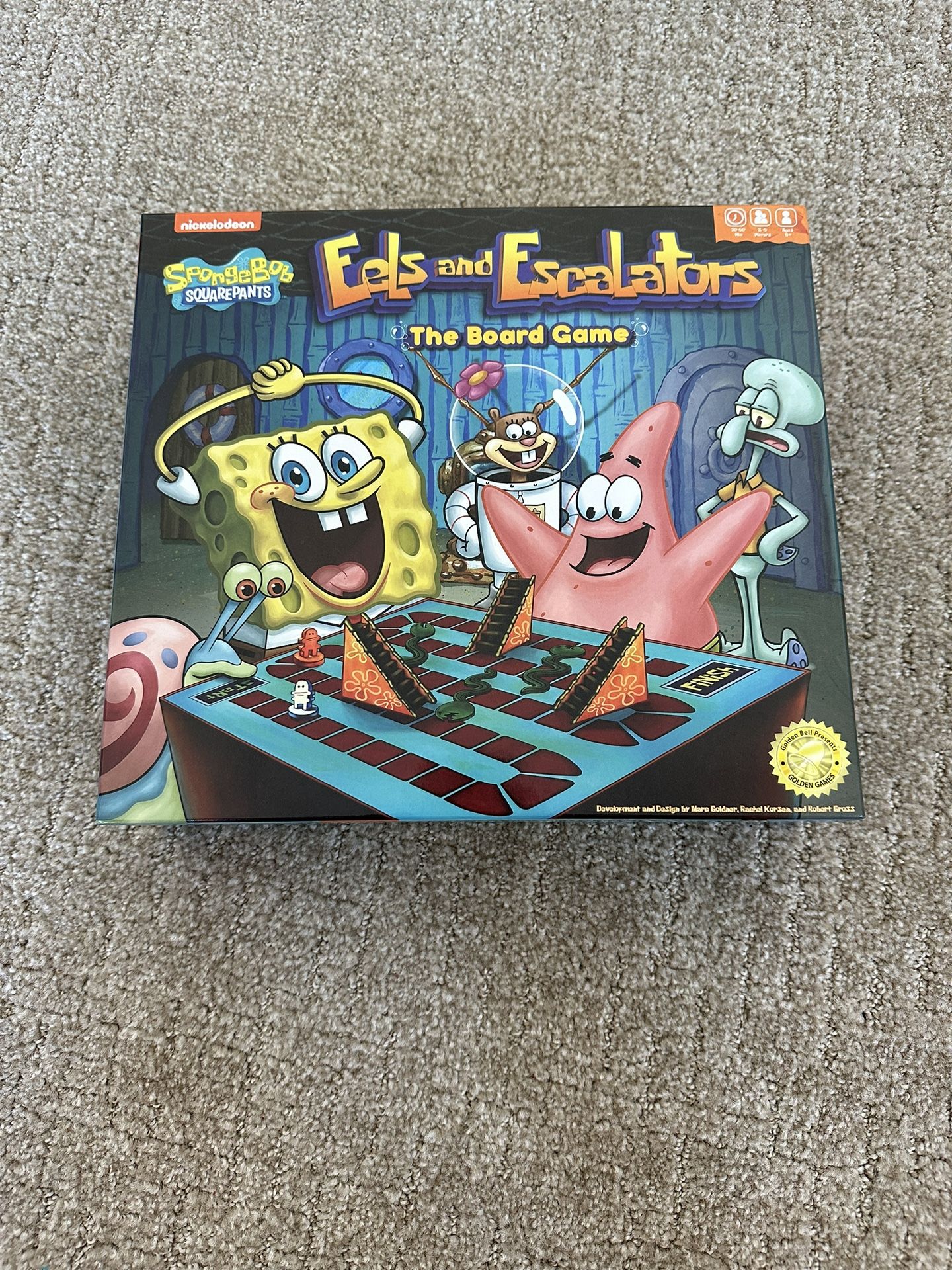 SpongeBob Eels And Escalators The Board Game