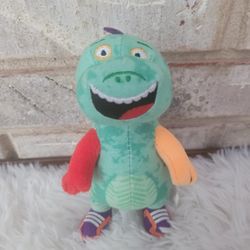 Small Green Stuffed Dinosaur