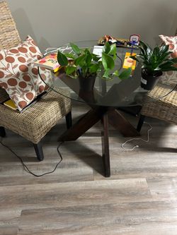 Table and chairs