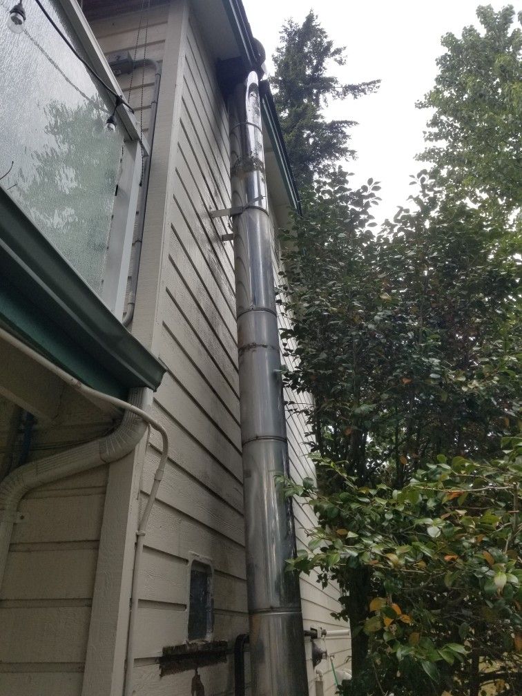 Metalbestos Model SS Woodstove Chimney