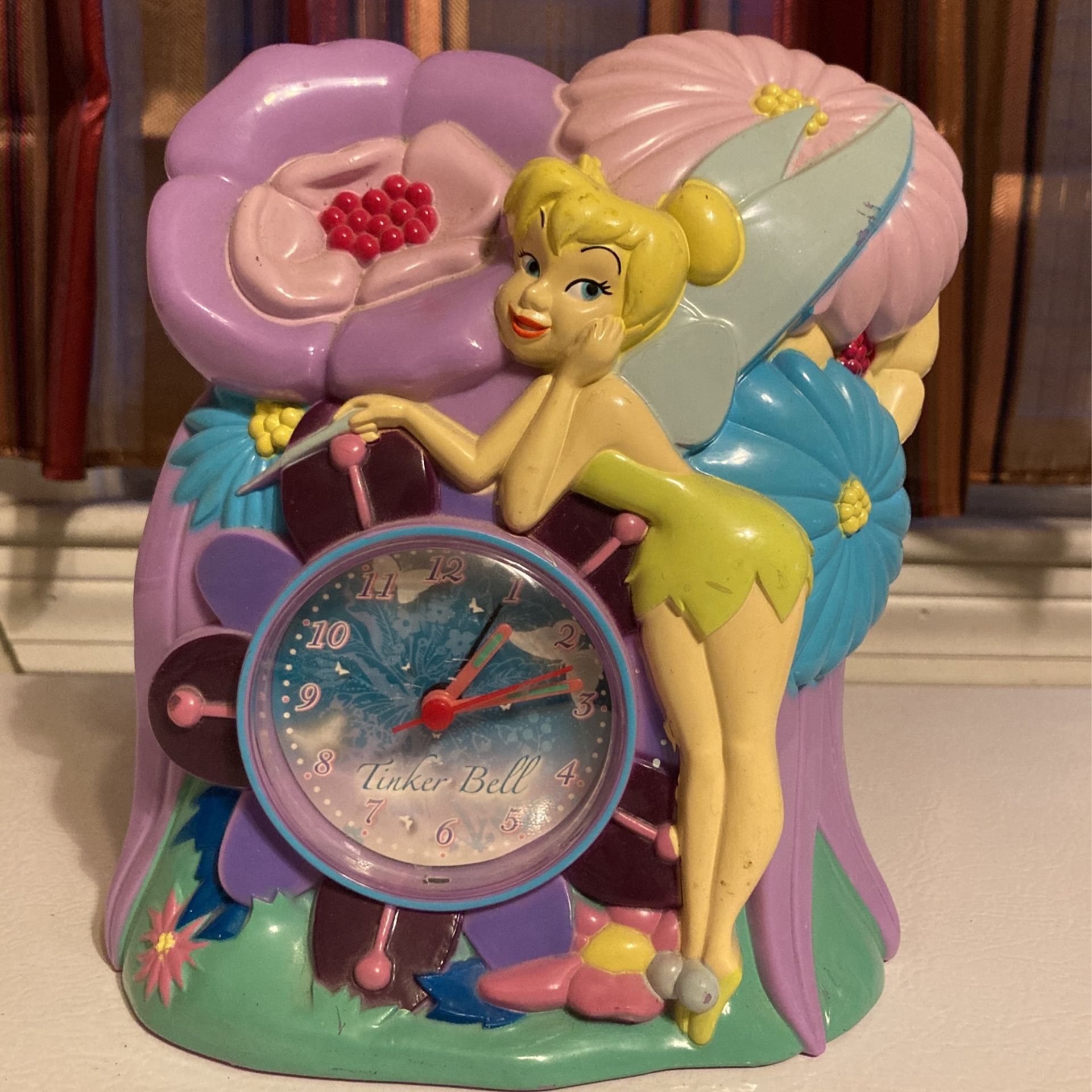 Disney Tinker Bell Alarm Clock And Money Saver
