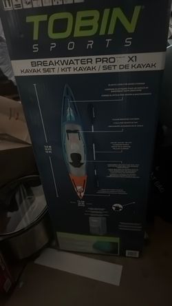 Tobin Sports Breakwater Pro X1 Kayak Set