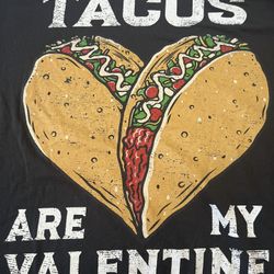 Taco themed T-Shirt. 3XL-Big Guy Shirt