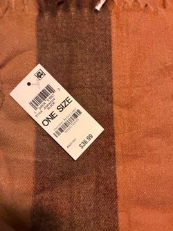 $8 Brand New BROWN SCARF