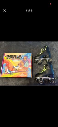 Impala Roller Skates Size 6 Black