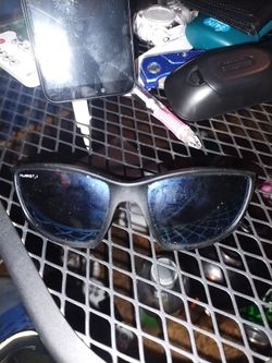 Polarized Sunglasses with Blue Mirror Lenses