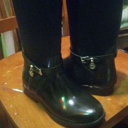 Michael Kors Black Rainboots