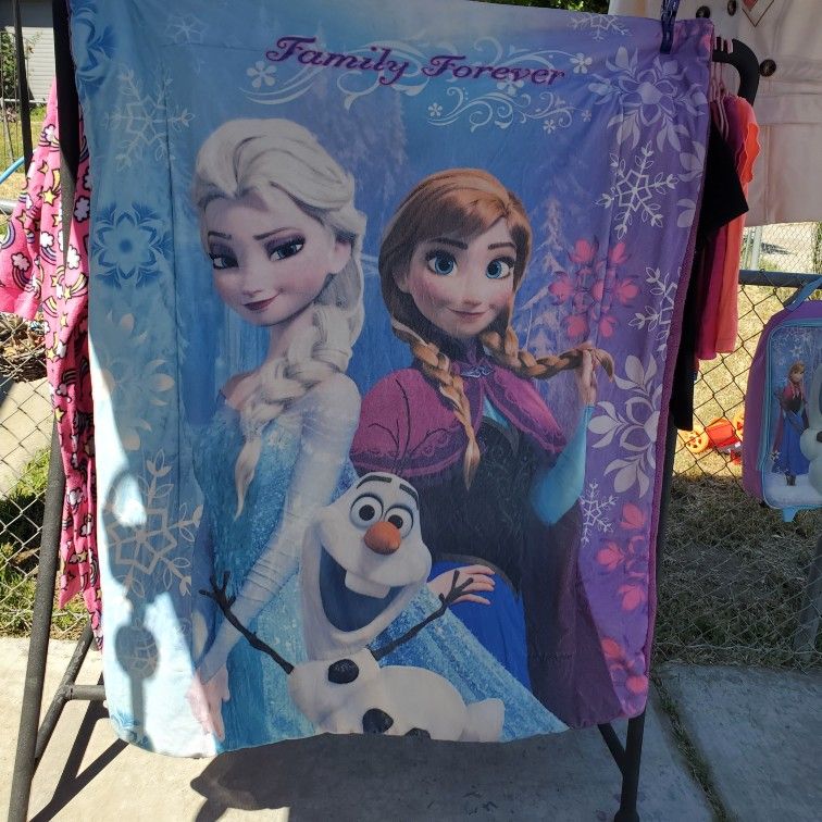 Frozen Toddler Blanket 