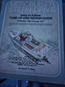 Mercruiser Stern Drive Manual 