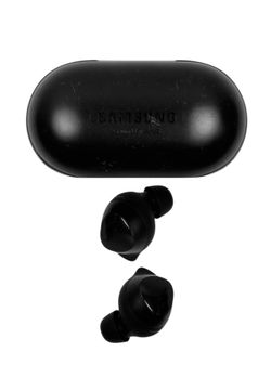 Samsung Galaxy GENUINE Wireless Earbuds Black+Charging Case SM-R170 USED