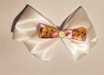 Anna and Elsa hair bow