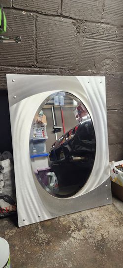 Stainless Steel Frame Mirror