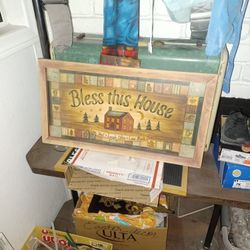 Bless This House Home Decoration Frame