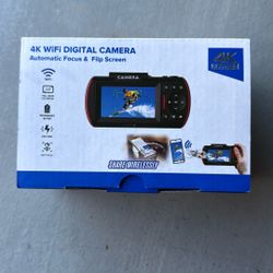 New 4k WiFi Digital Camera 