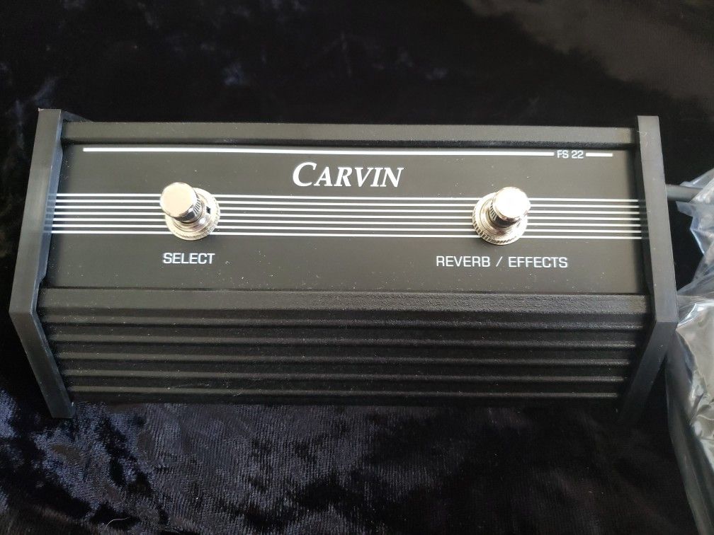 Carvin Fs22 footswitch pedal