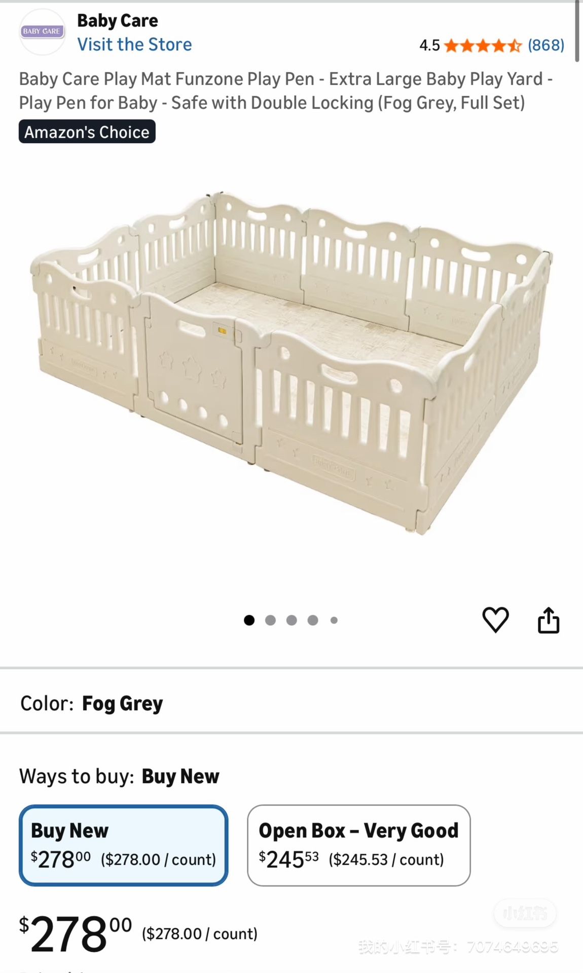 Baby Care Play Pen