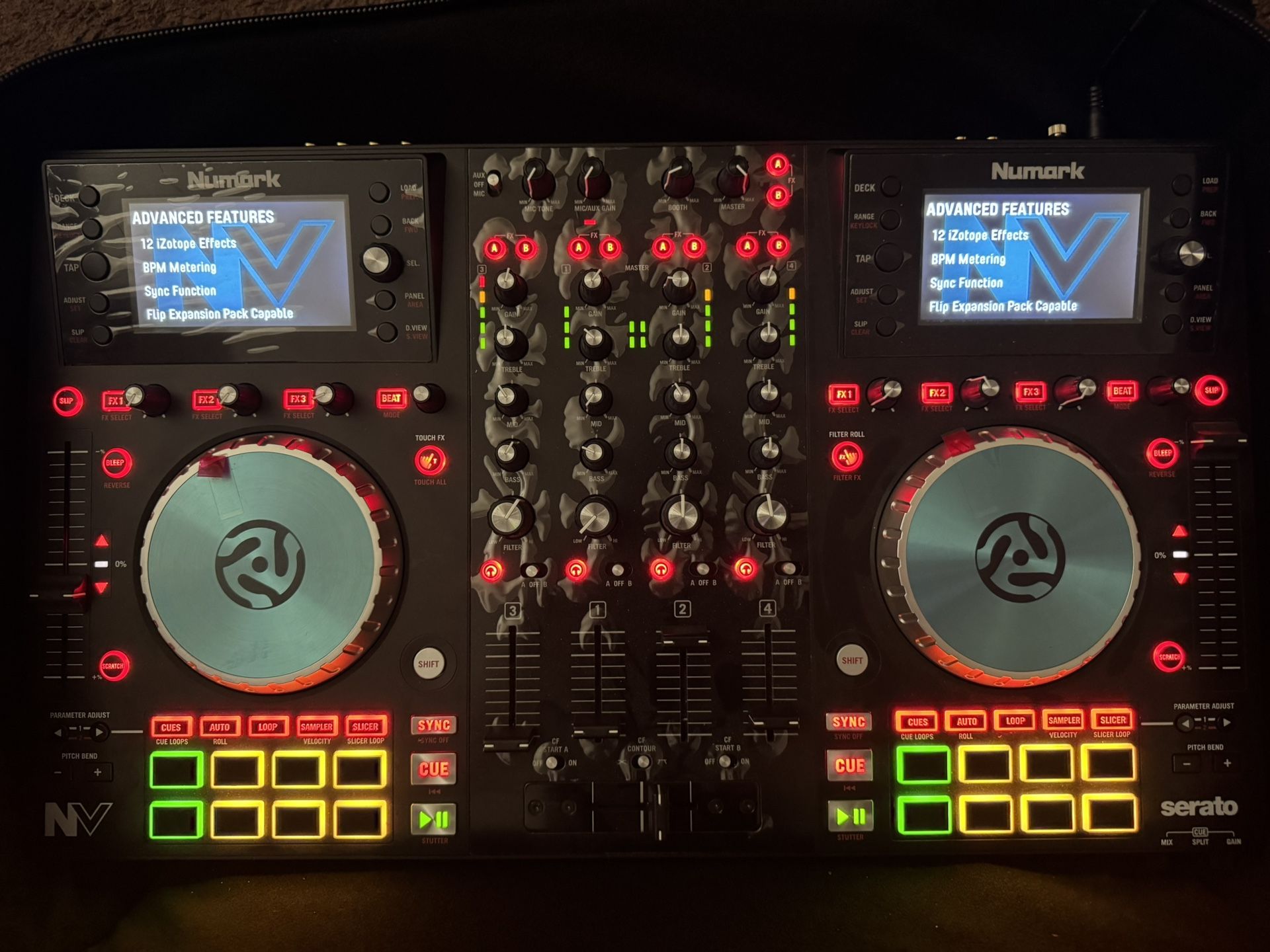 Numark NV DJ Controller w/ Case