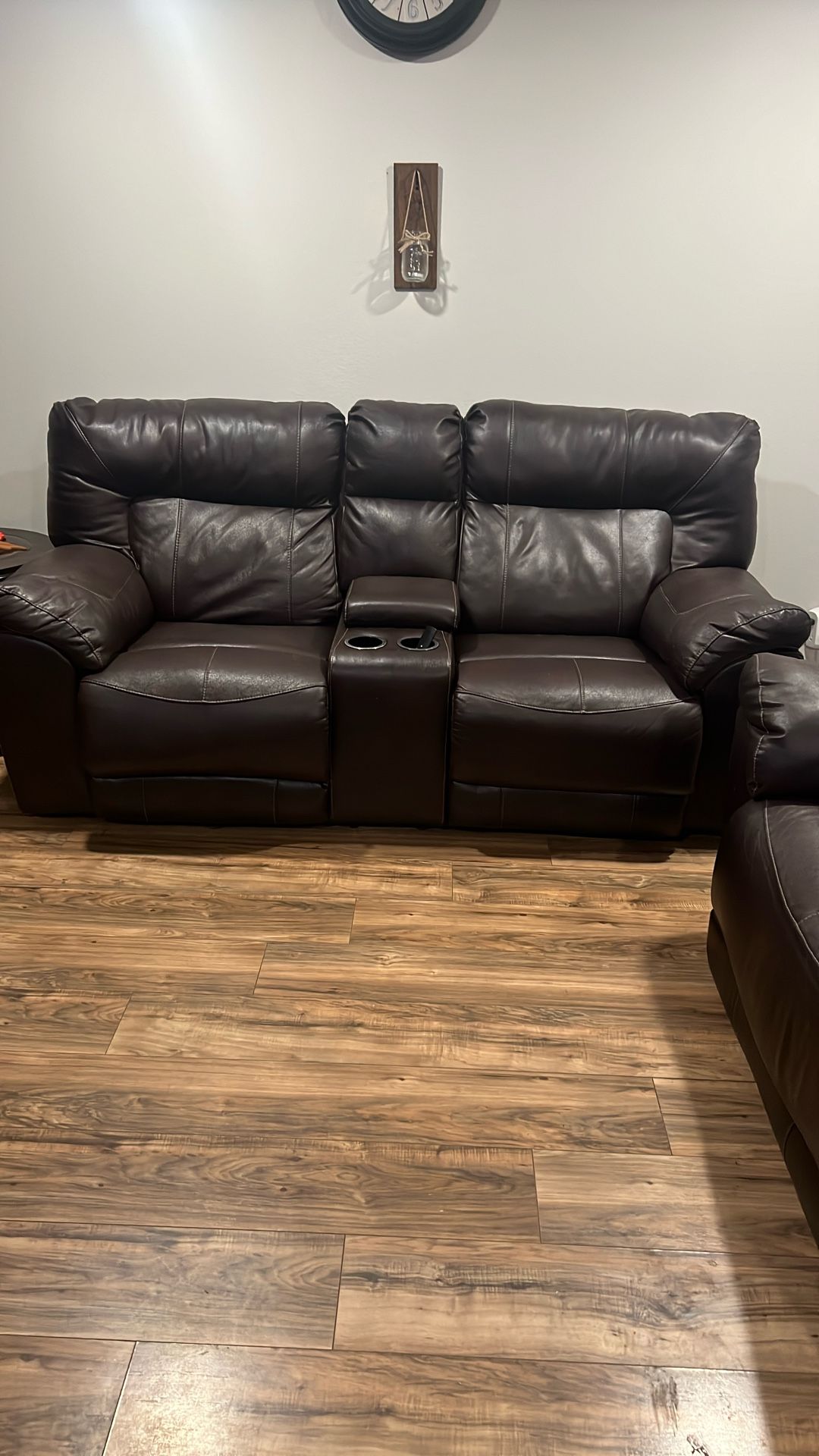 Recliner Sofá Set, 3 Pieces