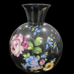Antique Rosenthal Germany Cloisonné Vase 8in Signed 